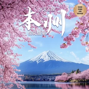 9D6N Sakura Splendour in Central Japan